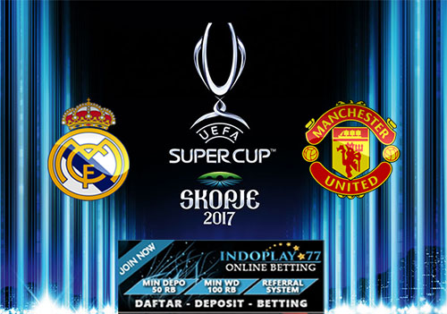 Agen Bola Online - Prediksi Real Madrid Vs Man United Piala Super Eropa. Pertandingan Piala Super Eropa kali ini akan mempertemukan Real Madrid vs Manchester United yang akan berlangsung di Philip II Arena, Rabu (09/8/2017) pada pukul 01:45 WIB dini hari nanti.